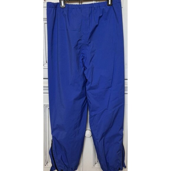 Log House Designs Mens Medium Pant Gore-Tex Leg Zip Blue Hiking Outdoor - Picture 2 of 12